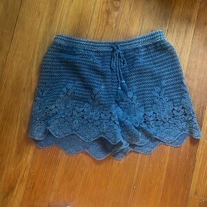 Blue shorts